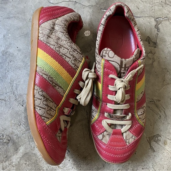 Christian Dior Rasta Trainer - Picture 1 of 9